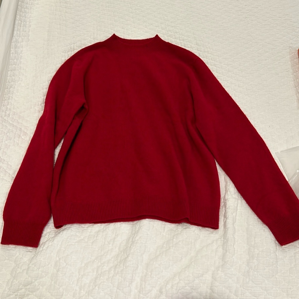 Mock Turtleneck Sweater